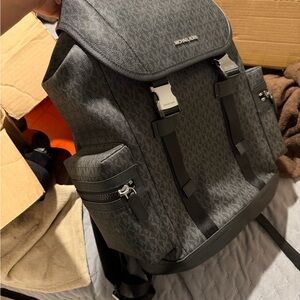 Michael Kors Charcoal Backpack for Men
